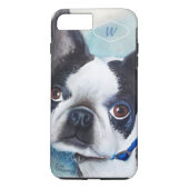 SCHWARZWEISS-BOSTON TERRIER Case-Mate iPhone HÜLLE (Rückseite)