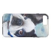 SCHWARZWEISS-BOSTON TERRIER Case-Mate iPhone HÜLLE (Rückseite (Horizontal))
