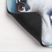 SCHWARZWEISS-BOSTON TERRIER MOUSEPAD (Ecke)