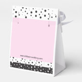 Schwarzweiß, Brautparty Geschenkschachtel (Rückseite)