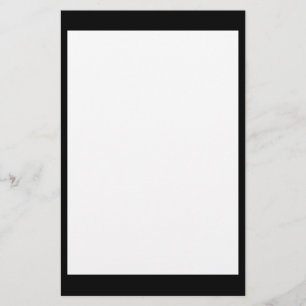 Schwarzweiss-Briefpapier Briefpapier