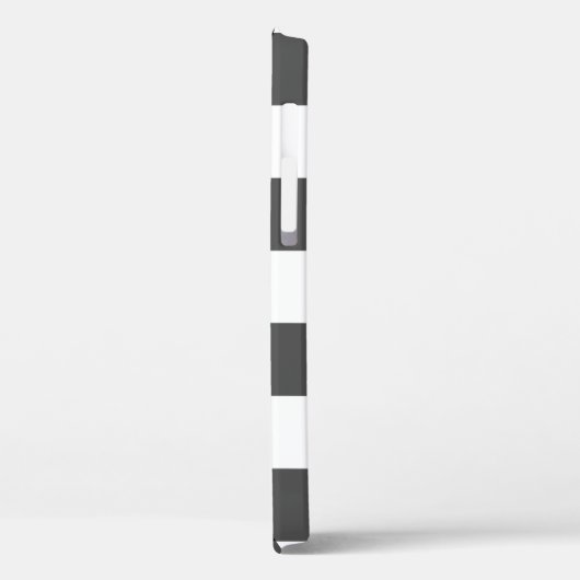 Schwarzweiss-Büffel-Karo-Telefon-Kasten Case-Mate iPhone Hülle (Rückseite / Links)