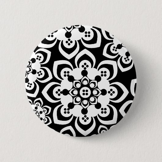 Schwarzweiss Button (Vorderseite)