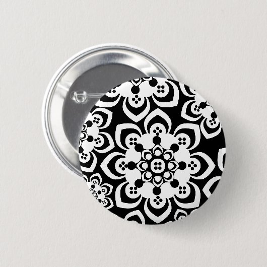 Schwarzweiss Button (Vorne & Hinten)
