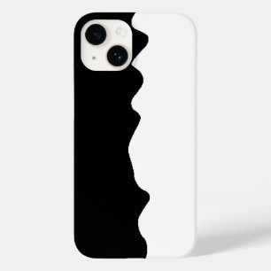 Schwarzweiß Case-Mate iPhone 14 Hülle