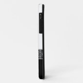 Schwarzweiß Case-Mate iPhone Hülle (Hinten/Links)