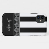 Schwarzweiß Case-Mate iPhone Hülle (Rückseite (Horizontal))