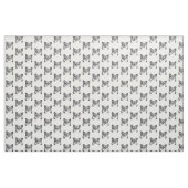 Schwarzweiss-Chihuahua Stoff (Yard (91,4 cm))