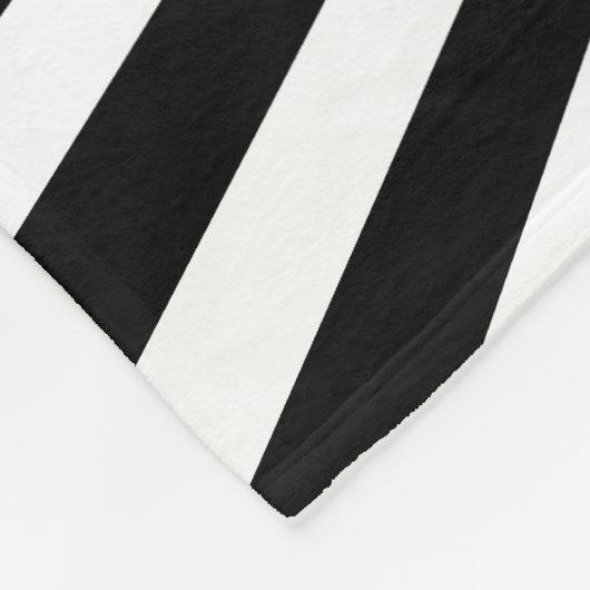 Schwarzweiss-Clef-Musiknote auf Sternexplosion Fleecedecke (Ecke)