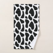 Schwarzweiß-Dalmatiner Badhandtuch Set (Handtuch)