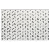 Schwarzweiss-Dalmatiner Stoff (Yard (91,4 cm))