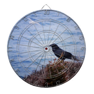 Schwarzweiss Dartscheibe