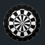 Schwarzweiss Dartscheibe<br><div class="desc">Schwarzweiss-Pfeil für allgemeine Blicke.</div>