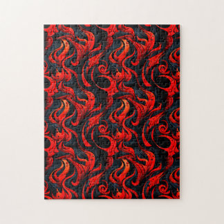 Schwarzweiß-Design Puzzle