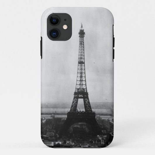 Schwarzweiss-Eiffelturm iPhone 5 Kasten Case-Mate iPhone Hülle (Rückseite)