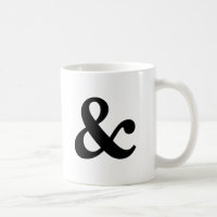 Schwarzweiss-Etzeichen-Tasse