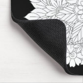 Schwarzweiß, Farbe: Mousepad (Ecke)