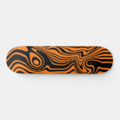 Schwarzweiß-Farbskateboard Skateboard (Horizontal)