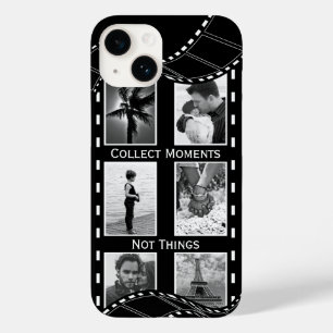 Schwarzweiß-Filmrolle Benutzerdefiniertes Foto Case-Mate iPhone 14 Hülle