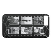 Schwarzweiss-Filmrolle Case-Mate iPhone Hülle (Rückseite (Horizontal))