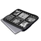 Schwarzweiss-Filmrolle Laptopschutzhülle (Vorne Knopf)