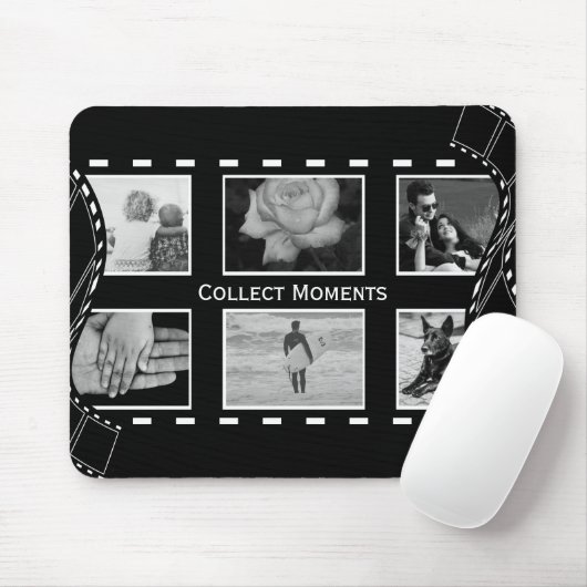 Schwarzweiss-Filmrolle Mousepad (Mit Mouse)