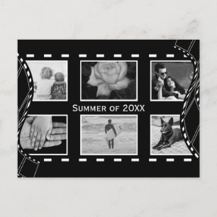 Schwarzweiß-Filmrolle Postkarte