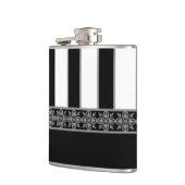 Schwarzweiß Flachmann (Links)