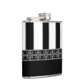 Schwarzweiß Flachmann (Rechts)