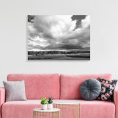 Schwarzweiß-Foto auf der Leinwand (Insitu (Wohnzimmer))
