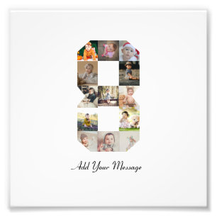 Schwarzweiß-Foto-Collage Nummer 8 Fotodruck