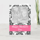 Schwarzweiß-Foto Karte (Vorderseite)