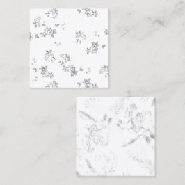 Schwarzweiß-Foto mit weißem Hintergrund Telefonnummerkarte