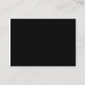 Schwarzweiß-Foto Platzkarte (Vorderseite)