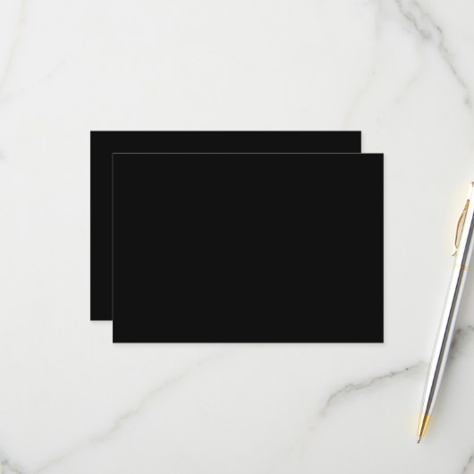 Schwarzweiß-Foto RSVP Karte (Vorderseite/Rückseite Beispiel)