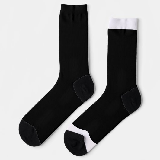 Schwarzweiß-Foto Socken (Linkes Detail)