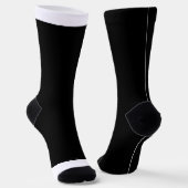 Schwarzweiß-Foto Socken (Gewinkelt)