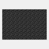 Schwarzweiß-Fußball personalisiert Geschenkpapier Set (Vorderseite 3)