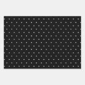 Schwarzweiß-Fußball personalisiert Geschenkpapier Set (Vorderseite 2)