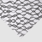 Schwarzweiss-Gekritzel-Band-Kunst-Seidenpapier Seidenpapier (Ausschnitt)