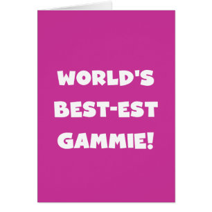 Schwarzweiss-Geschenke des Gut-est Gammie der Welt