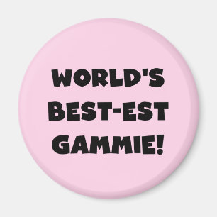 Schwarzweiss-Geschenke des Gut-est Gammie der Welt Magnet