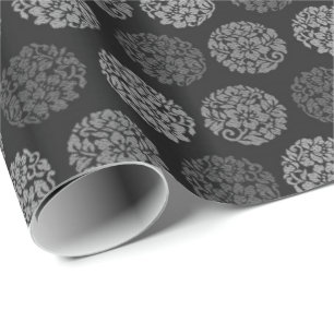 Schwarzweiss Geschenkpapier