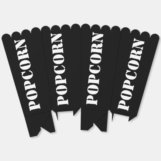 Schwarzweiß Geschenkschachtel (Ungeklappt)