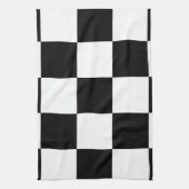 Schwarzweiß Geschirrtuch (Vertikal)