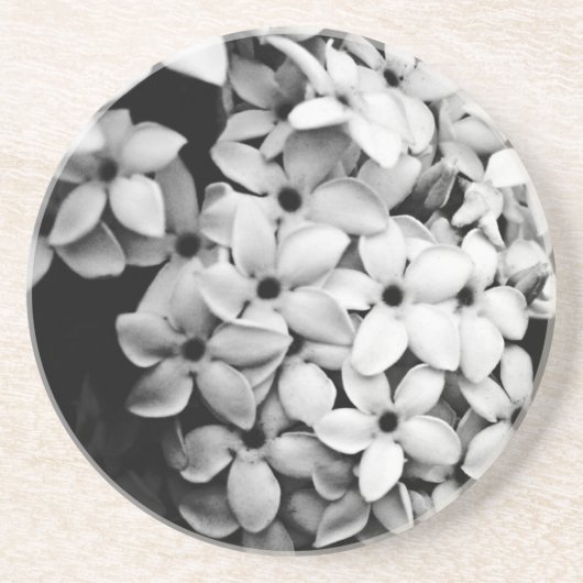 Schwarzweiß Getränkeuntersetzer (Vorne)