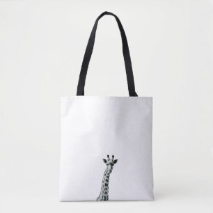 Schwarzweiss-Giraffen-Tasche Tasche