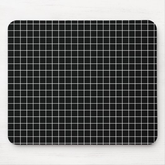 SCHWARZWEISS-GITTER MOUSEPAD (Vorne)
