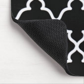 Schwarzweiss-Gitter… mousepad (Ecke)