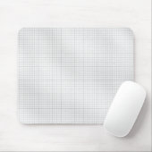 Schwarzweiss-Gitterfeld auf Papier Mousepad (Mit Mouse)